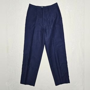 Vintage Carriage Court High-Rise Trouser Tapered Pants Women's 10 Blue